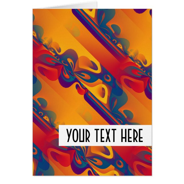 Conception graphique transparente - jaune rouge I (Devant)