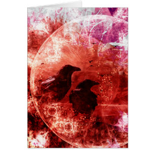 Conception grunge assez rouge d'imaginaire de