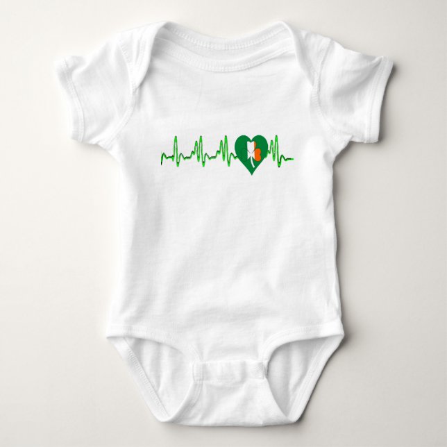 conception irlandaise de T-shirt de shamrock de (Devant)