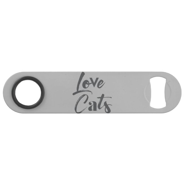 Conception ludique, joyeuse et moderne de Love Cat (Dos Horizontal)