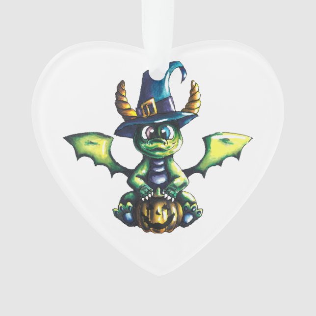 Conception magique du dragon d'Halloween (devant)