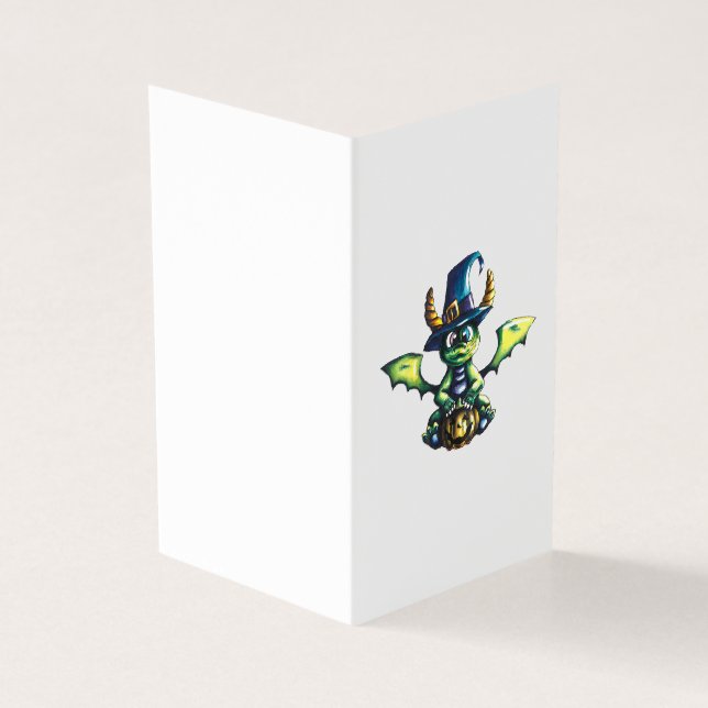 Conception magique du dragon d'Halloween (Outside)