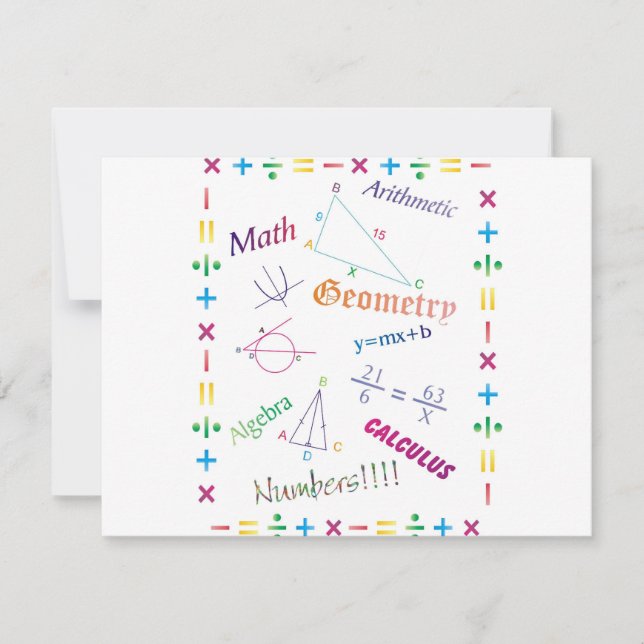 Conception mathématique (Devant)