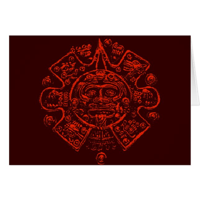 Conception maya d'image de calendrier (Devant horizontal)