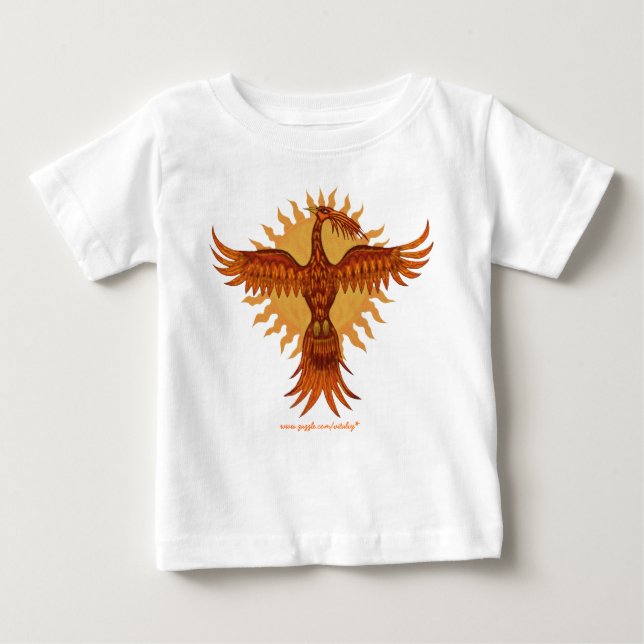 Conception mignonne de T-shirt de bébé d'oiseau du (Devant)