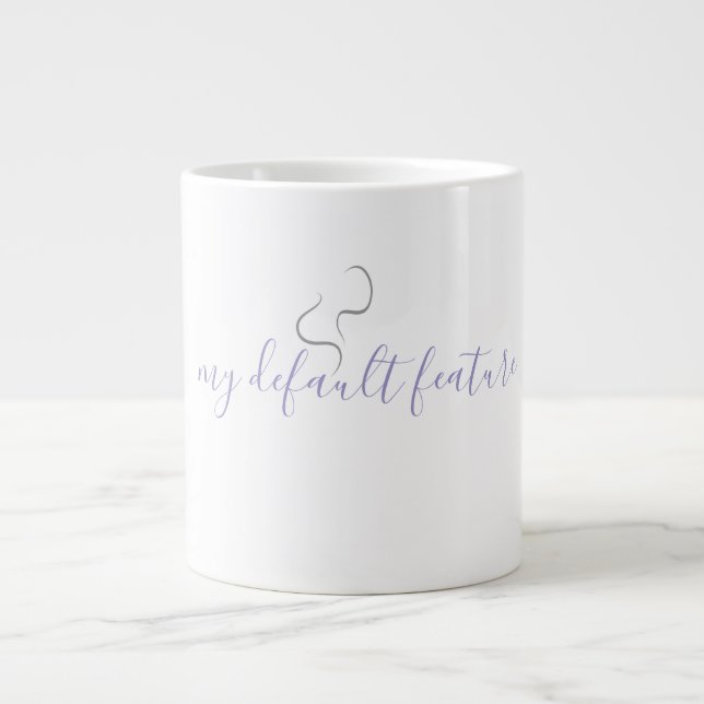 Conception minimaliste de tasse à café (Devant)
