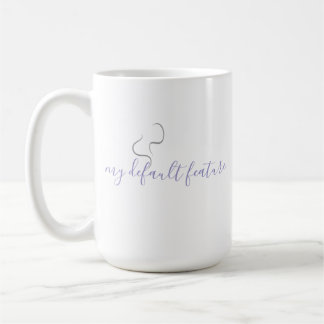 Conception minimaliste de tasse à café