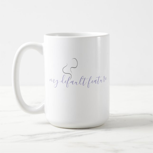 Conception minimaliste de tasse à café (Gauche)