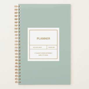 Conception minimaliste simple de planificateur