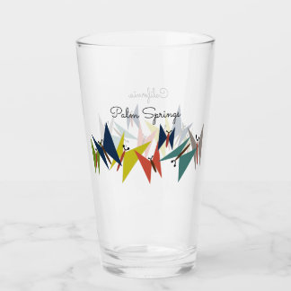 Conception moderne de verre à la mode à papillon a