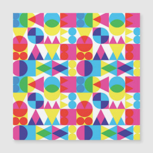 Conception motif géométrique Abstraite et colorée.