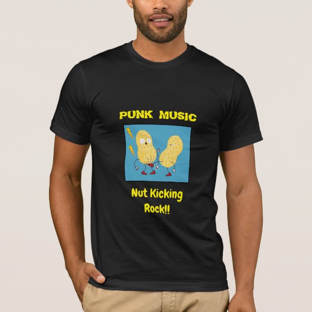 Conception musicale Punk #5 : T-Shirt (foncé) (Devant)