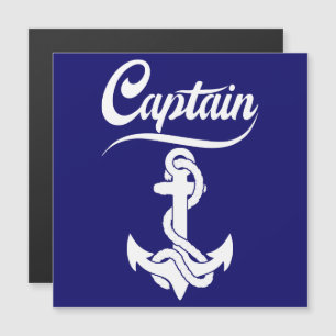 Conception nautique d'ancre de voilier capitaine
