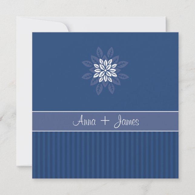 Conception no 2 Invitation - NAVY (Devant)