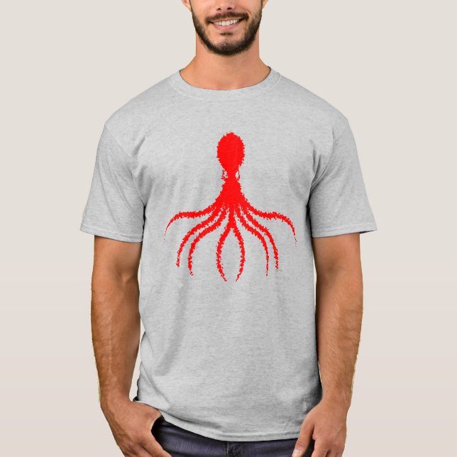 Conception Octopus désoeuvrée - T-Shirt de base po (Devant)