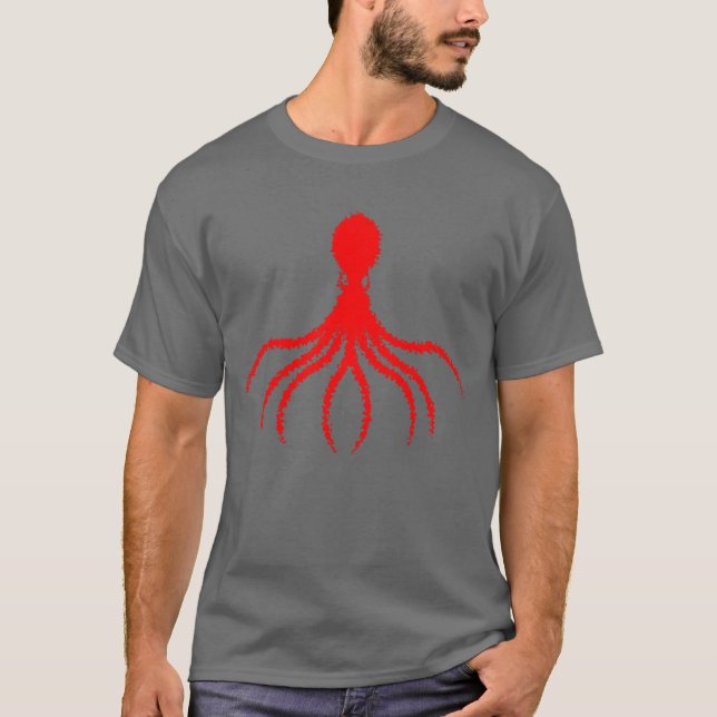 Conception Octopus désoeuvrée - T-Shirt de base po (Devant)
