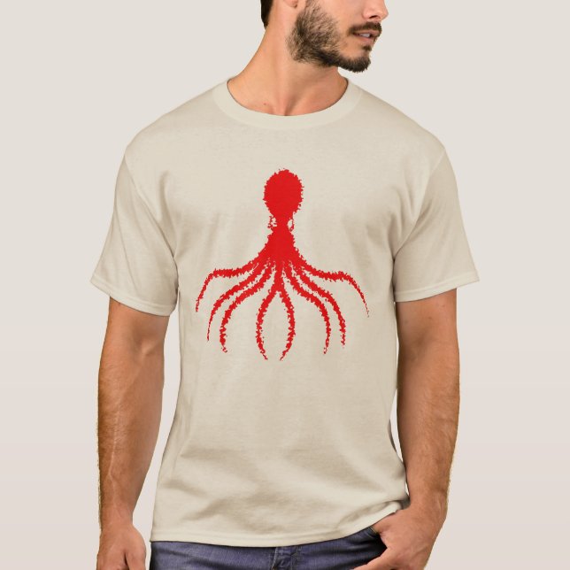 Conception Octopus désoeuvrée - T-Shirt de base po (Devant)