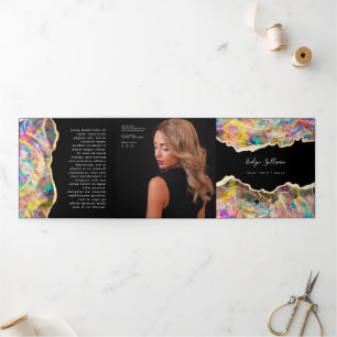 Conception Opale sur Brochure Tripli Noir