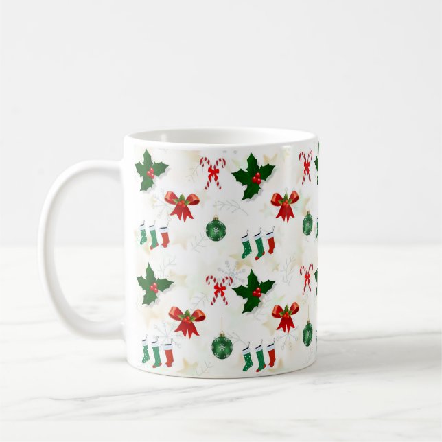 Conception personnalisée de la Mug de Noël (Gauche)