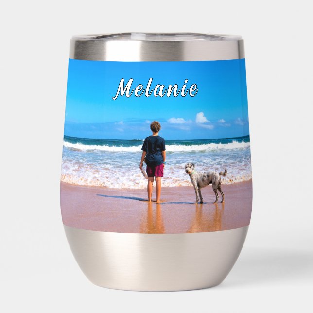 Conception personnalisée Votre propre photo person (Arrière)