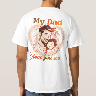 Conception pour la fête des pères | t-shirts fête