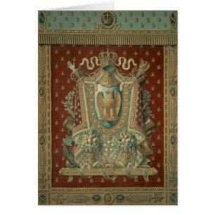 Conception pour une tapisserie en étude de