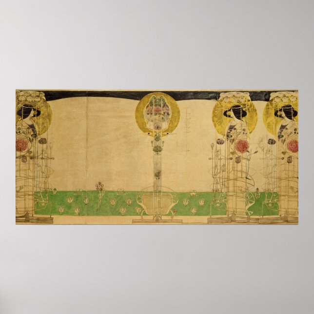 Conception préliminaire pour la décoration murale (Devant)