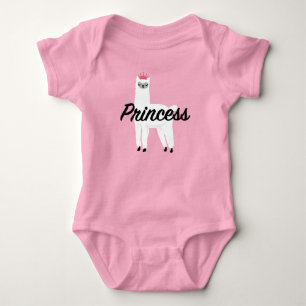 Conception Princesse Lama - Body bébé jersey