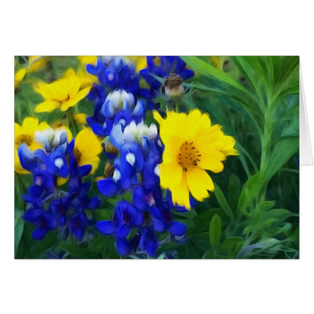 Conception rêveuse de Bluebonnet (Devant horizontal)