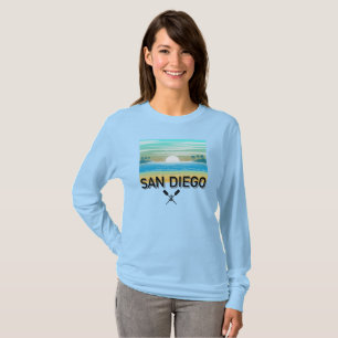 Conception San Diego - T-shirt simple à manches lo