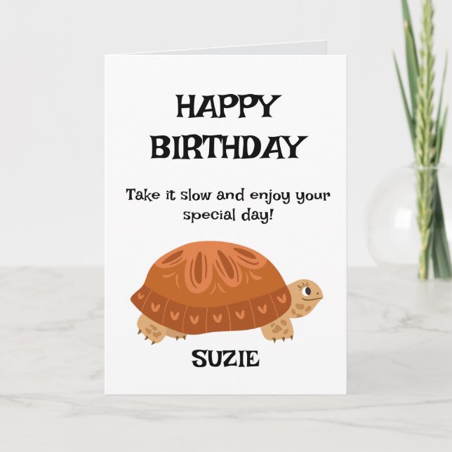 Conception simple de carte d'anniversaire (Devant)