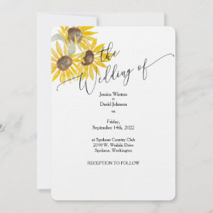 Conception simple de Faire-part de mariage de tour