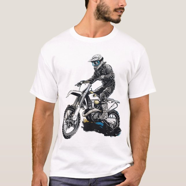 Conception T-Shirt pour moto (Devant)