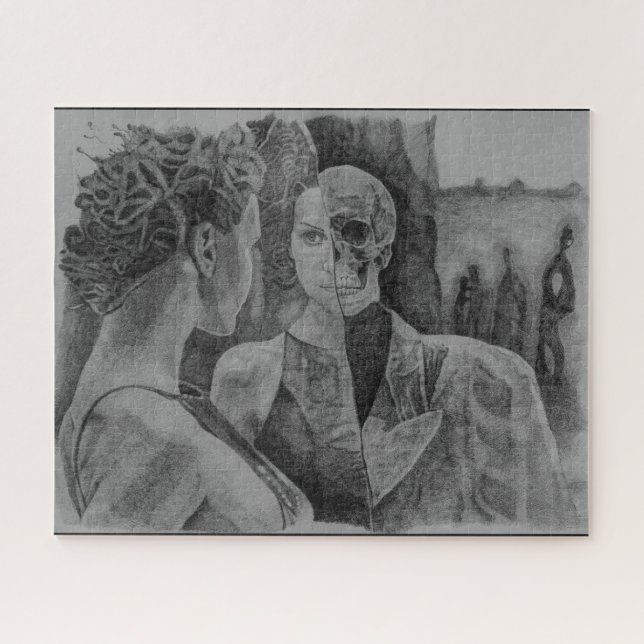 Conception unique du puzzle - RÉFLEXION (Horizontal)