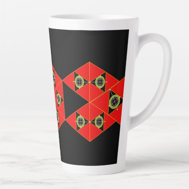 Conception unique en latte - Mug de café personnal (Droite)
