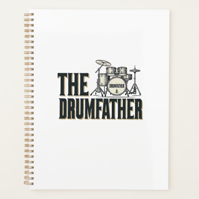 Conception vectorielle de citation de batteur Drum (Devant)