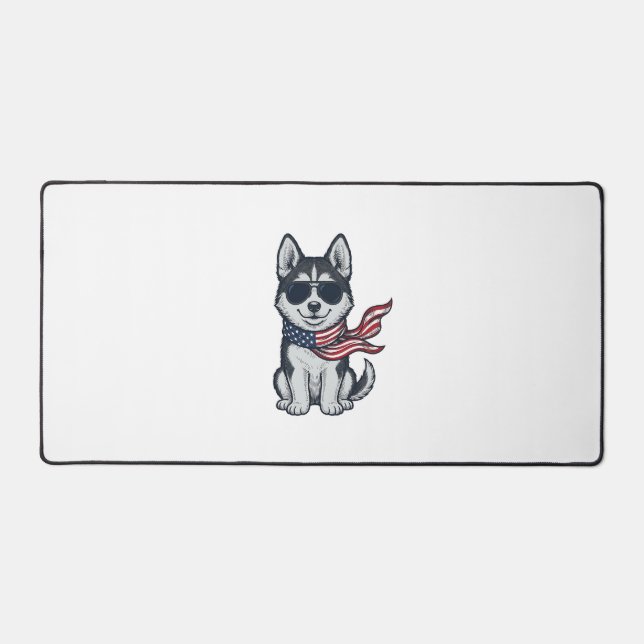 Conception vectorielle vintage d'un chiot husky pa (Recto)