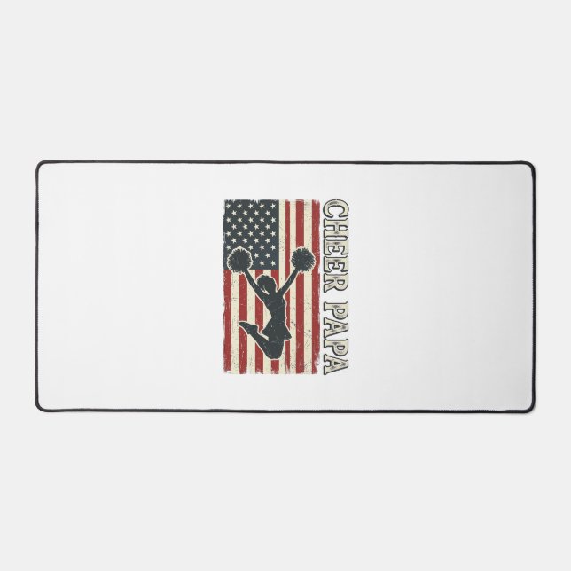 Conception vintage de cheer Papa USA Drapeau_1 (Recto)