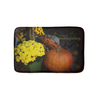 Conceptions de bon thanksgiving - tapis de bain