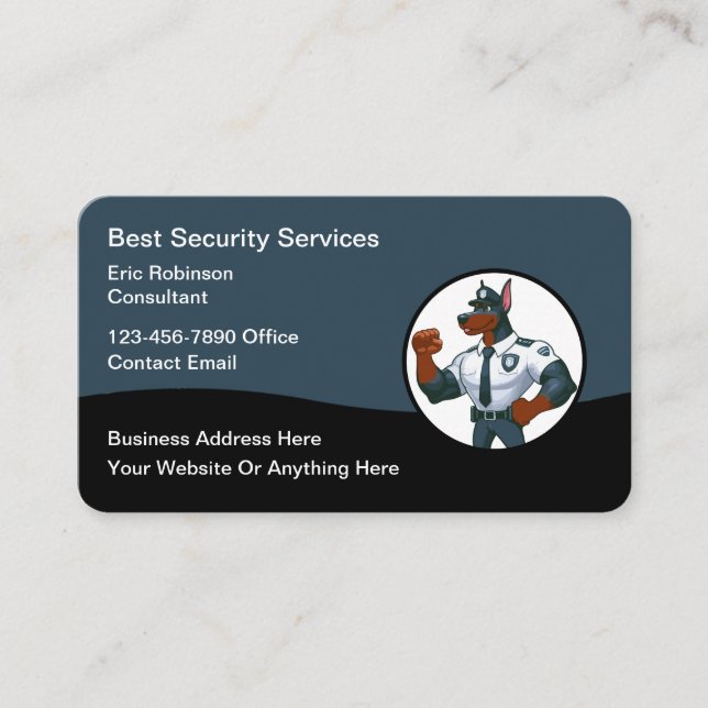Conceptions de cartes de visite Cool pour les serv (Devant)