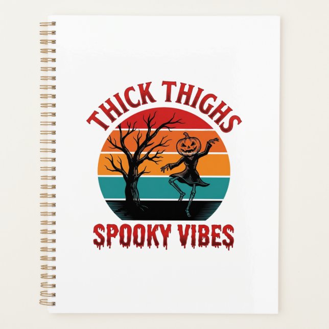 Conceptions de chemise Halloween Thick Thighs Spoo (Devant)