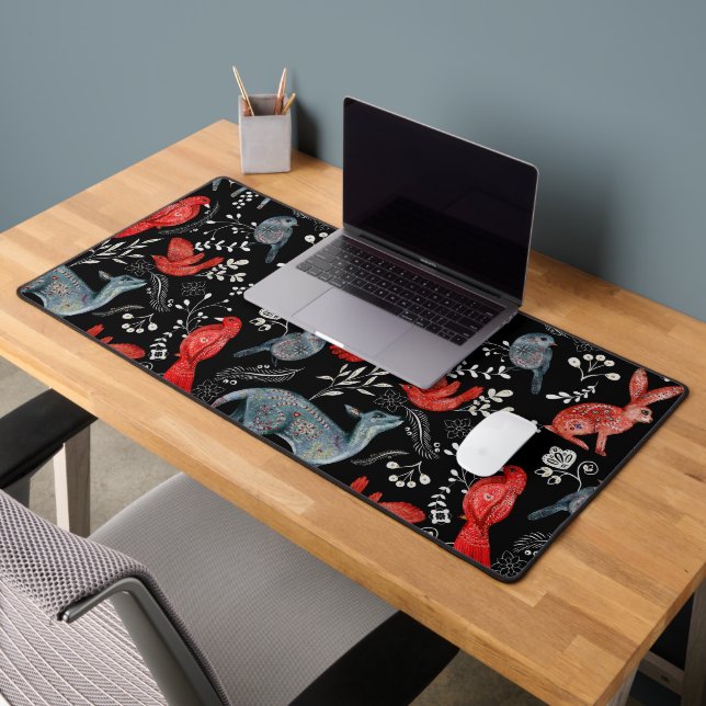 Conceptions de motifs floraux de style art populai (Bureau 2)