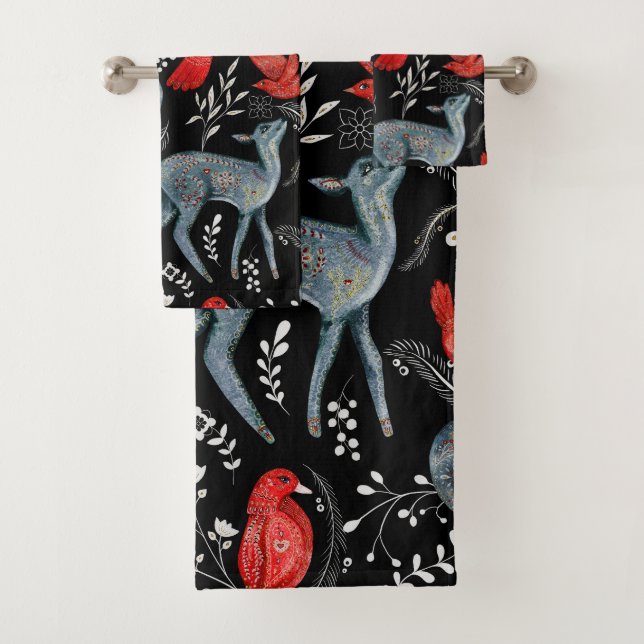 Conceptions de motifs floraux de style art populai (En situation)