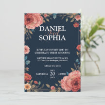 Conceptions Élégantes de Cartes d'Invitation de Ma