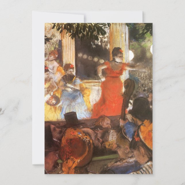 Concert Café aux Ambassadeurs par Edgar Degas (Devant)
