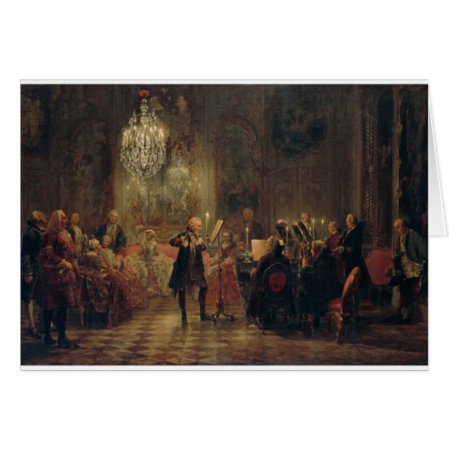 Concert de cannelure avec Frederick le grand (Devant horizontal)