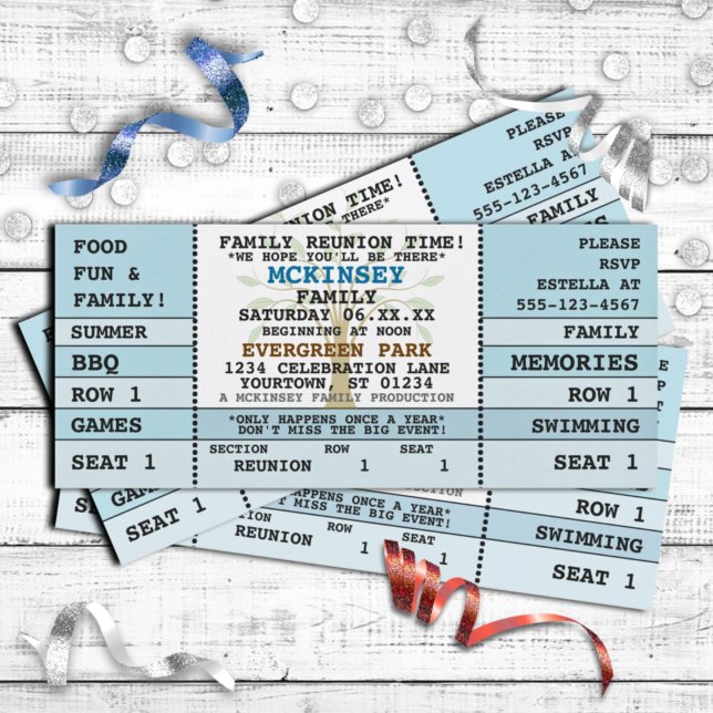 Concert de Réunion Familiale Invitation (Créateur téléchargé)