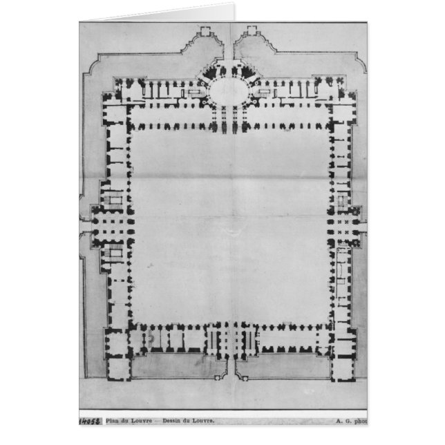 Concevez pour les bâtiments orientaux du Louvre (Devant)
