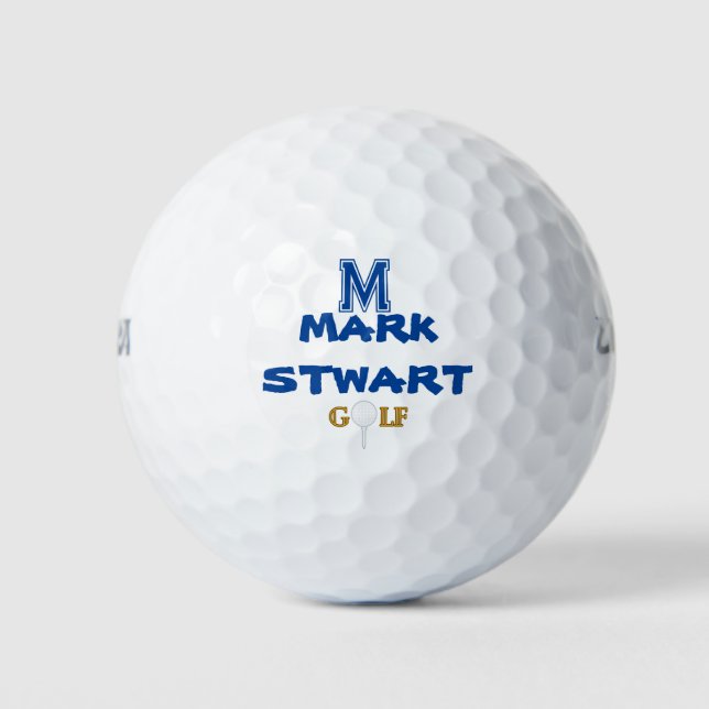 Concevez vos propres balles de golf : Ajoutez votr (Devant)