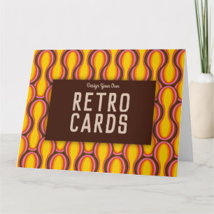 Concevez vos propres cartes Retro ! Carte personna